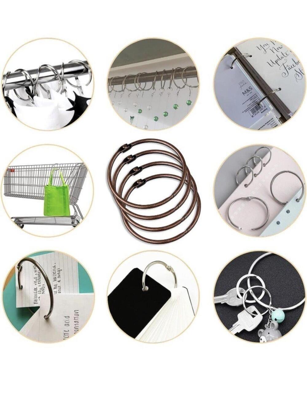 Curtain Rings Clips 24pcs - Picture 10 of 13